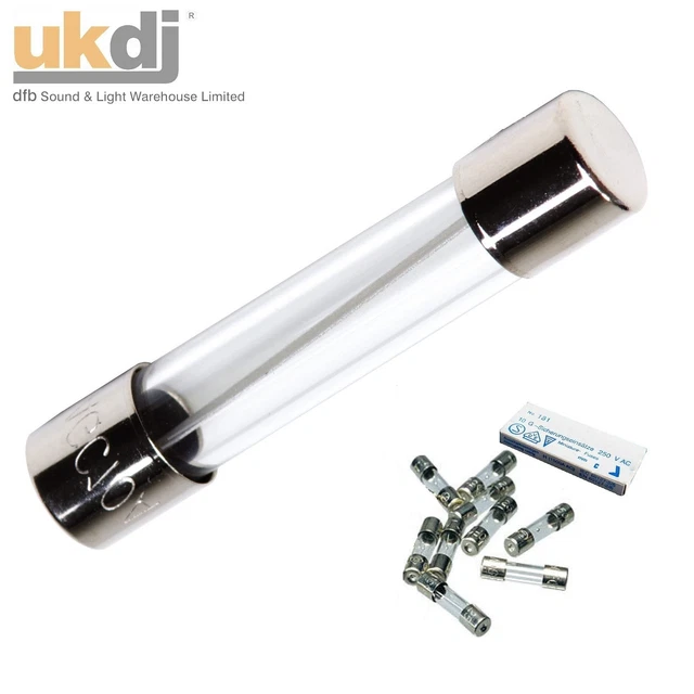 2pcs ELU / SIBA T 2A 250V 5x20mm Glass Fuses – For Audio Gear