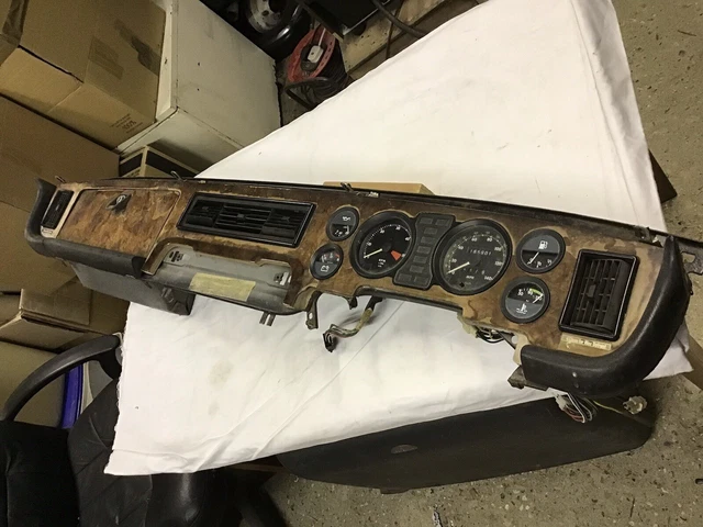 92-96 Jaguar XJS Series 3 Dashboard Instrument Cluster Bezel Trim Set OEM