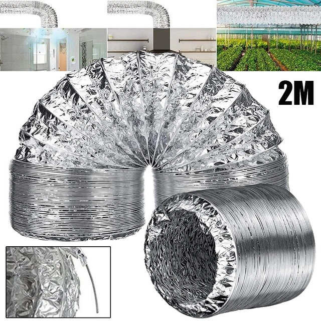Tubo in alluminio tubo di ventilazione tubo di scarico tubo flessibile essiccatore tubo flessibile