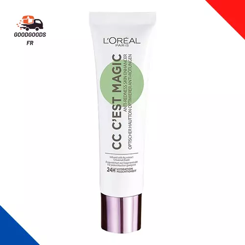 L'Oréal CC C'Est Magic - CC Crème Embellisseur De Teint Anti-Rougeurs 30 Ml