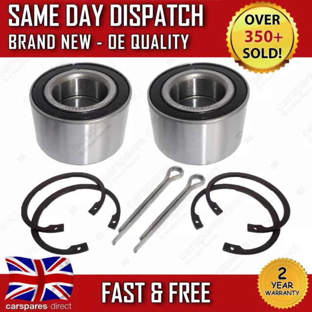 Vauxhall Corsa C 2000-2006 Front Hub Wheel Bearing Kit Pair X2