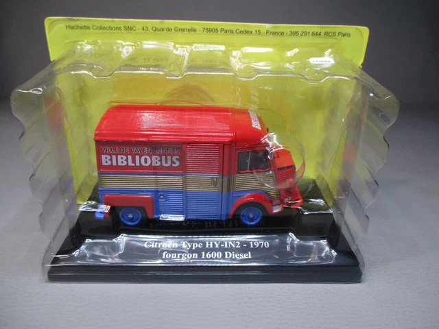 Miniature Eligor 1/43 - Citroën HY Type H - Livraison Dégustation Vin - Occasion