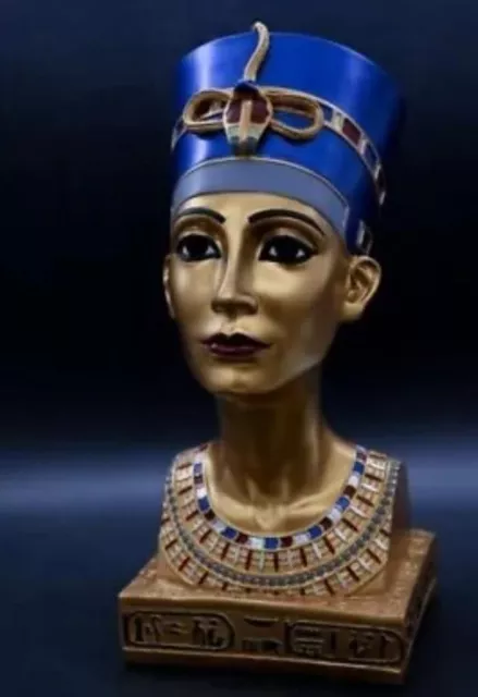 Rare Ancient Egyptian Antique Of Head of Queen Nefertiti Pharaonic Statue BC