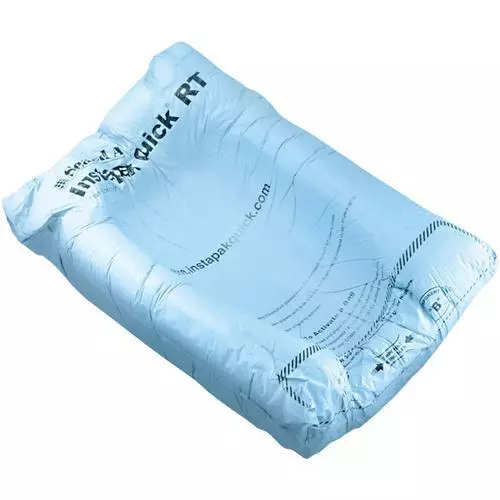 Instapak Quick RT Expandable Foam Bags, 15" x 18", Blue, 36/Case