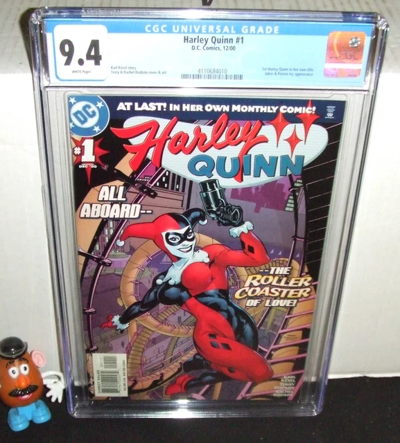 Harley Quinn #1 Dc 2000 Harley 1St Solo Series Poison Ivy & Joker Appear Cgc 9.4