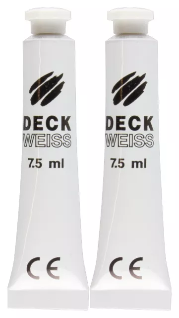 STYLEX 25024 - Deckweiss 7,5 ml Doppelpack