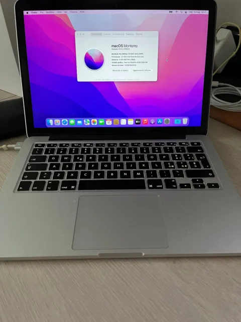 Apple MacBook Pro 13" Retina i5 2,7GHz - 8GB Ram/ 128gb -Early 2015 -Model A1502