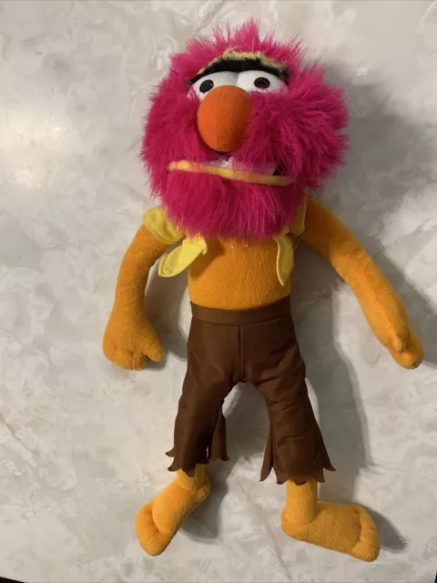 Vintage 2011 The Muppets Most Wanted Animal Drummer 18” Plush Figure Disney VTG