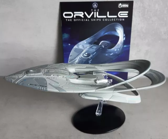 The Orville Uss Orville (Ecv-197) XL Ship (26cm) Eaglemoss English Magazine Ne