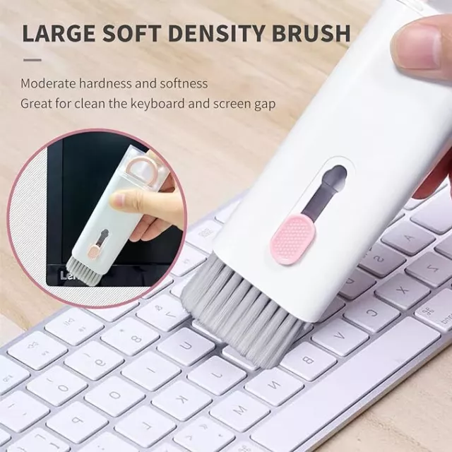 7-in-1 Computer Keyboard Cleaner Brush Screen cleaning Spray Bottle Set
