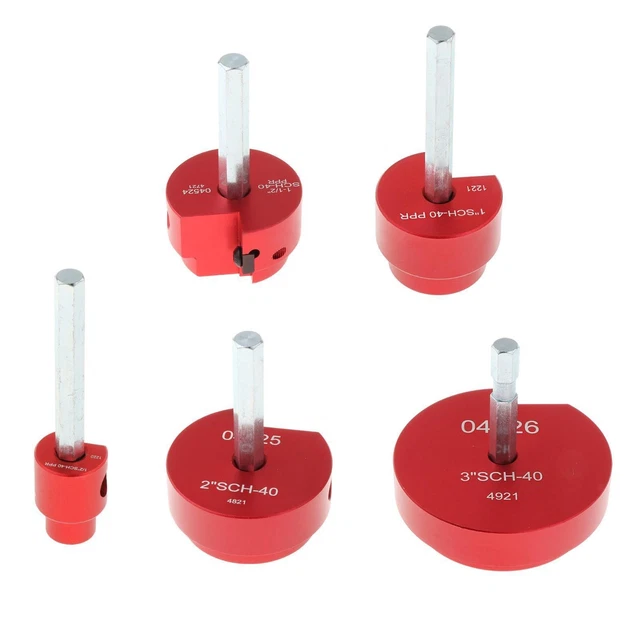 OUTIL ALÉSOIR DE Tuyaux PVC Triple Lame Pour Une Préparation