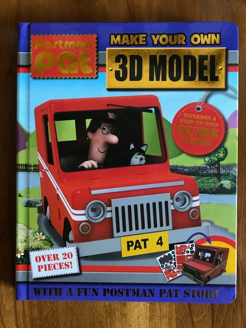 Postman pat make your own 3d model hardback book 20 piece model new eur 6 69 picclick fr