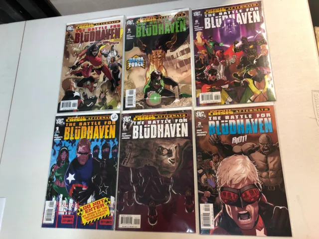 The Battle For Bludhaven (2006) # 1 2 3 4 5 6 1-6 (VF/NM) Complete Set