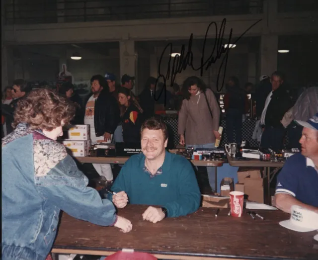 Robert Presley in person signed nascar racing 10x8 photo in ex+ condition