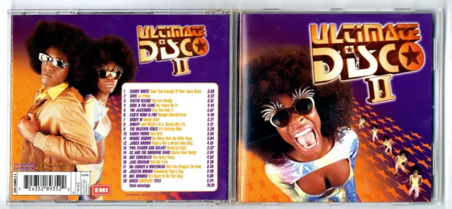 Cd ★ Ultimate Disco Ii 2 - Compilation Various Artists  ★ 20 Titres Album 2000 ★