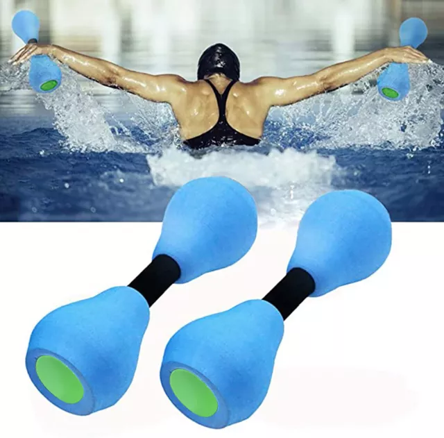 2X Water Weight Workout Aerobics Dumbbell Aquatic Barbell Fitness Swimming Pool