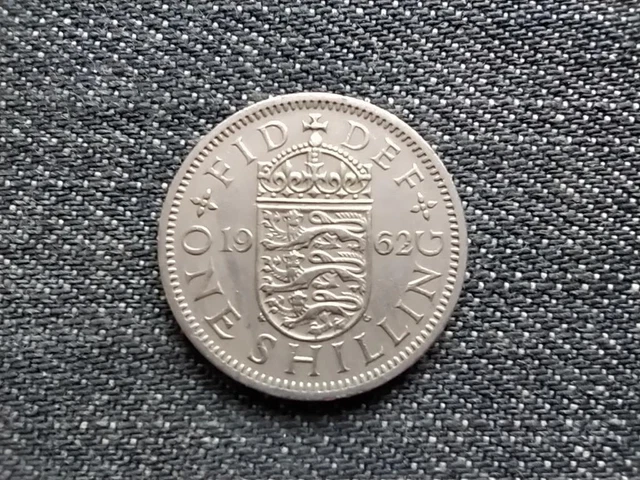 UK Elizabeth II (1952-) 1 Shilling Coin 1962