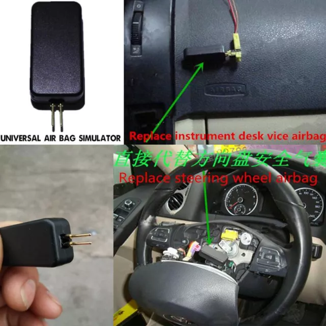 Car Air Bag Simulator Emulator Bypass Garge Fault Finding Diagnostic Plug Tool