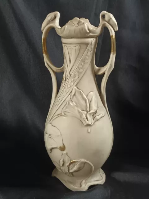 Art Nouveau - Ancien Vase en Céramique Royal Dux