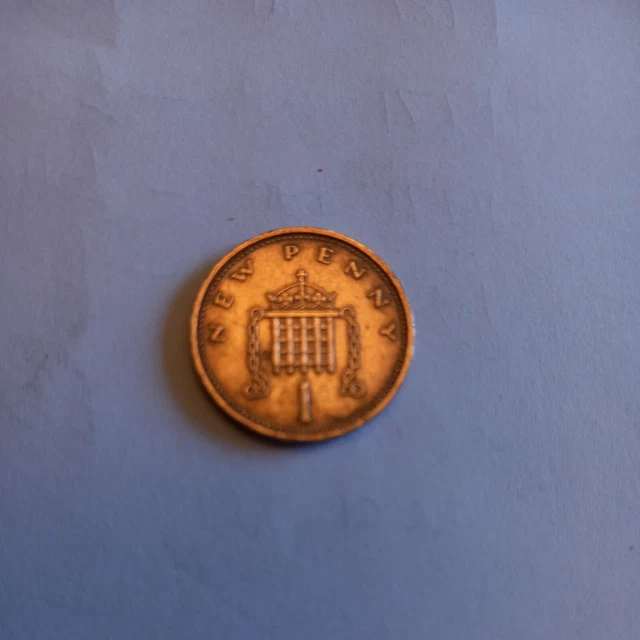 VERY RARE 1P Coin - 1971 - NEW PENCE One Penny - Collectors Coin £110. ...