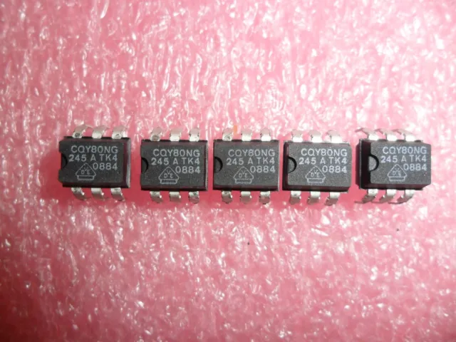 Cqy80Ng Optocoupler Dc-In 1-Ch Transistor With Base Dc Out 6-Pin Pdip (Lot Of 5)