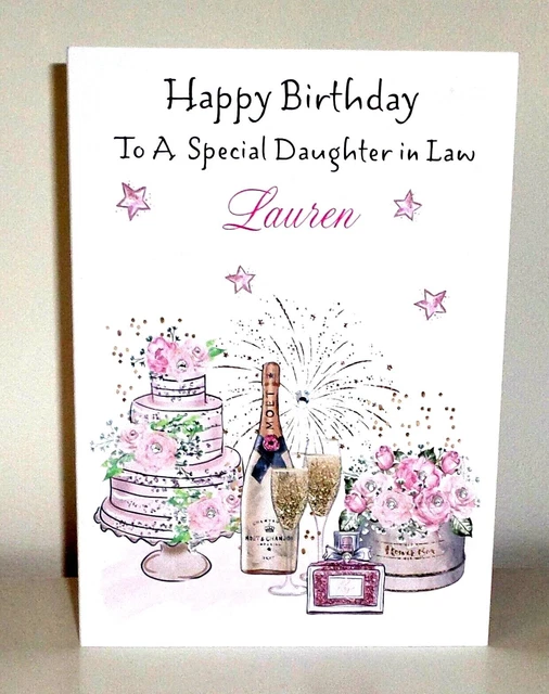 thumbnail image 2 of Personalised FRIENDS TV Show Birthday Card For Daughter, Niece - Print Zania 2 of 5