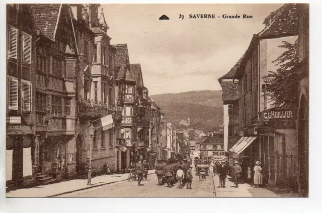 SAVERNE ZABERN  Alsace Bas Rhin CPA 67 Hauptstrasse la grande rue