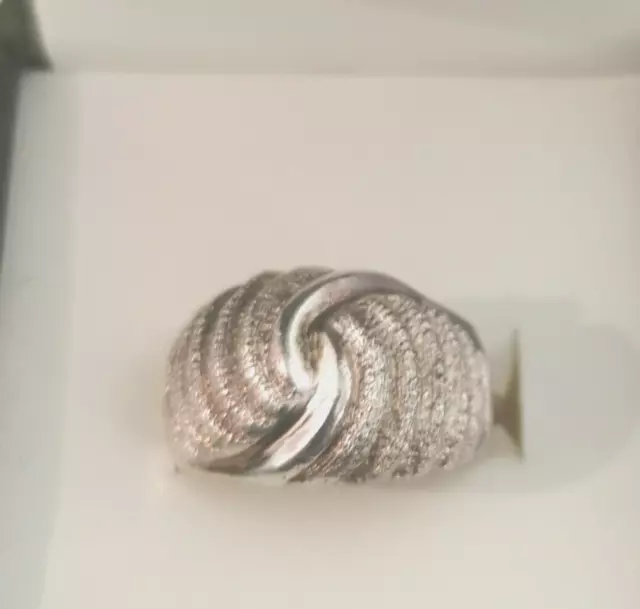 Men's Women's Stamped Silver 925 Thai Handmade Ring N.1/2
