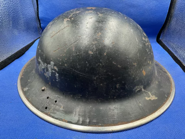 WW2 British Army / Civil Defence 3 Hole Mk2 Brodie Helmet - 1940 Dated