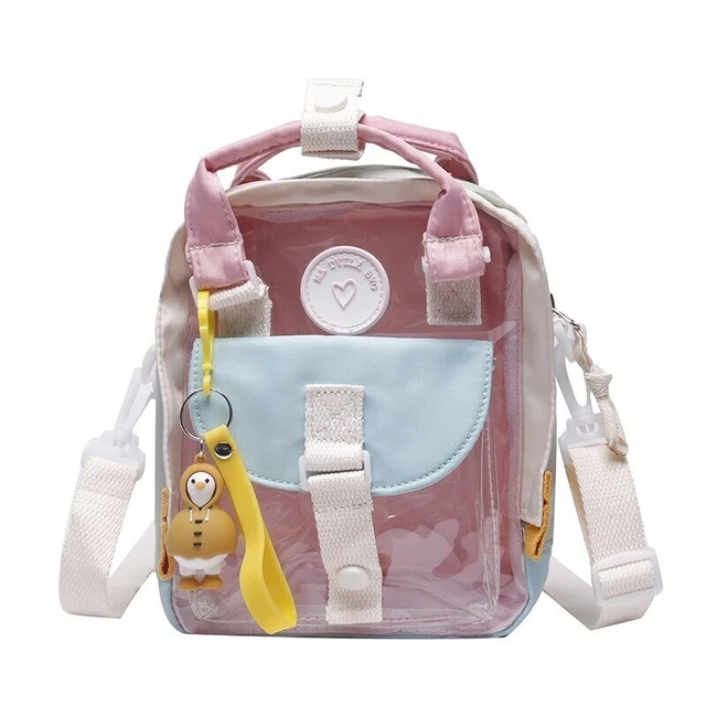 Kawaii Women's Small Backpack Transparent Cute Shoulder Bag Purse 2