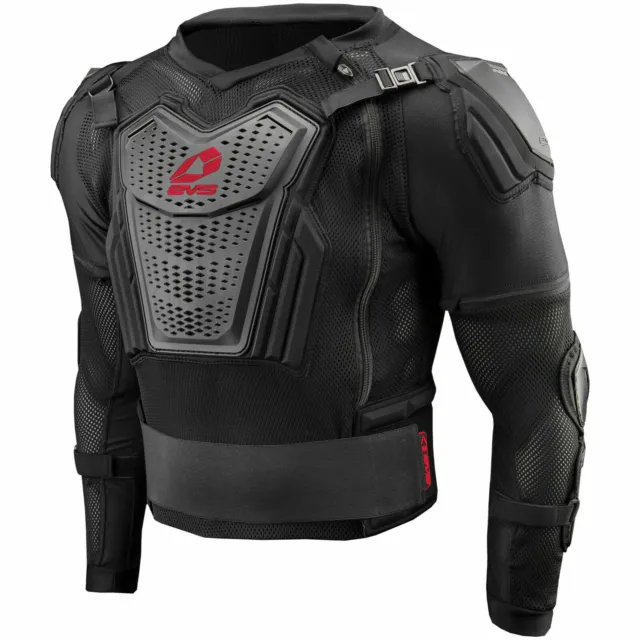 EVS Body Armour Comp Suit Black Medium - Motocross MX Off-Road