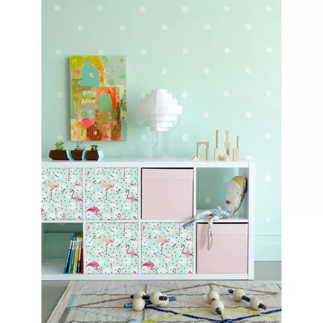 Decals for Kallax / Expedit IKEA Flamingo Bird Stickers Furniture Hack Removable
