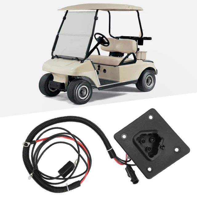 New Club Car Battery Plug Receptacle 48V 8009 Replacement For EZGO RXV E