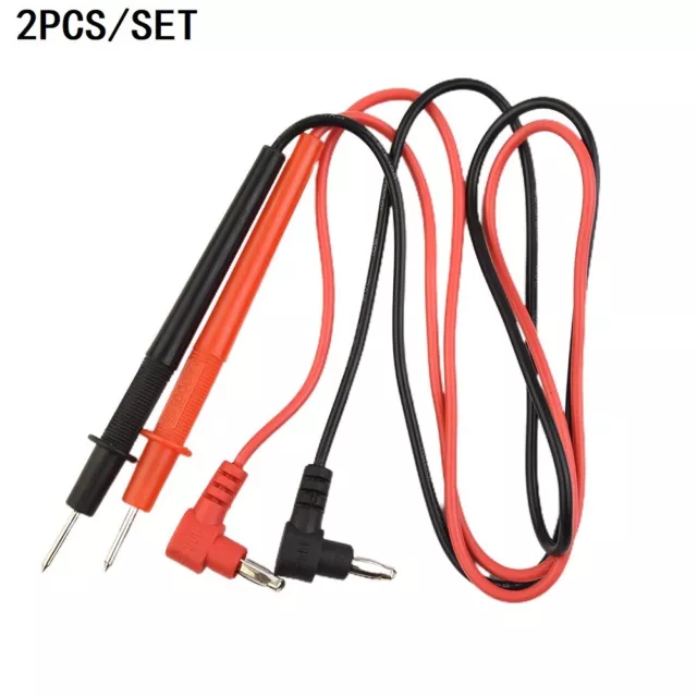 Multimeter Pen Probe Soft Rod Terminat Test Voltmeter Wire 2PCS/1SET Cable