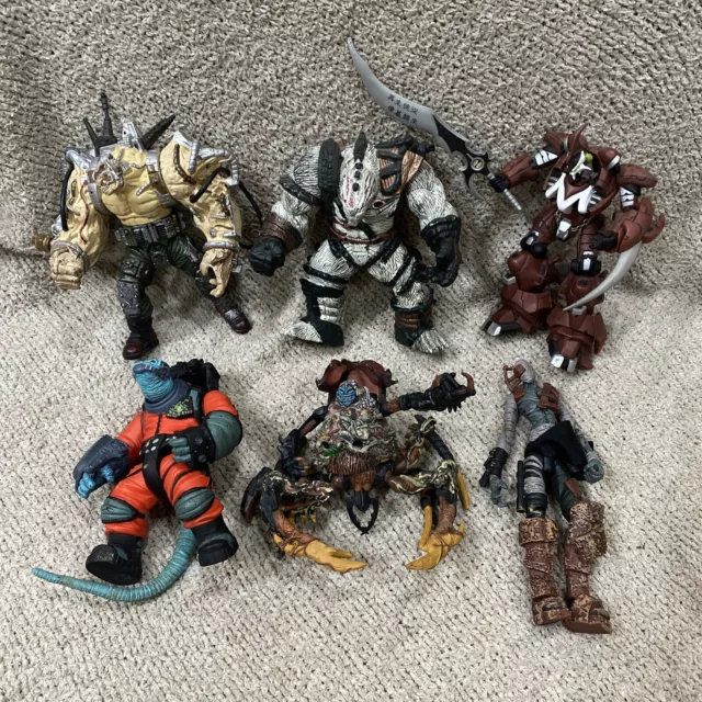 Lot of 6 Vintage 1990s Mcfarlane Spawn action figures LOOK RARE HTF