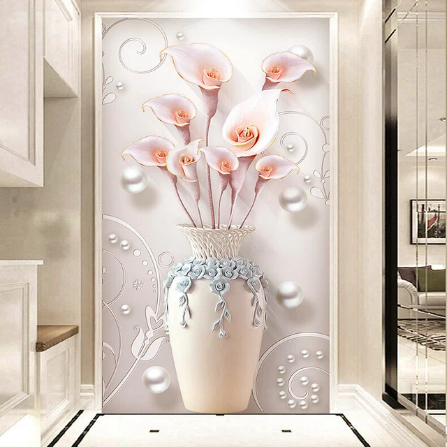 Nicole Knupfer 5D DIY Diamant Malerei Set, DIY 5D Diamant Malerei, Rich Vase
