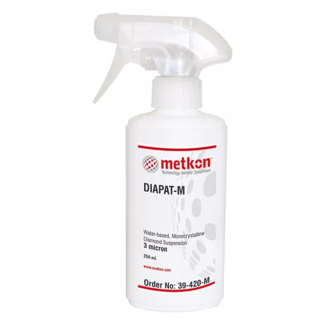 Metkon DIAPAT-M 39-420-M Diamond Suspension 3µ--250 ml Bottle with Sprayer