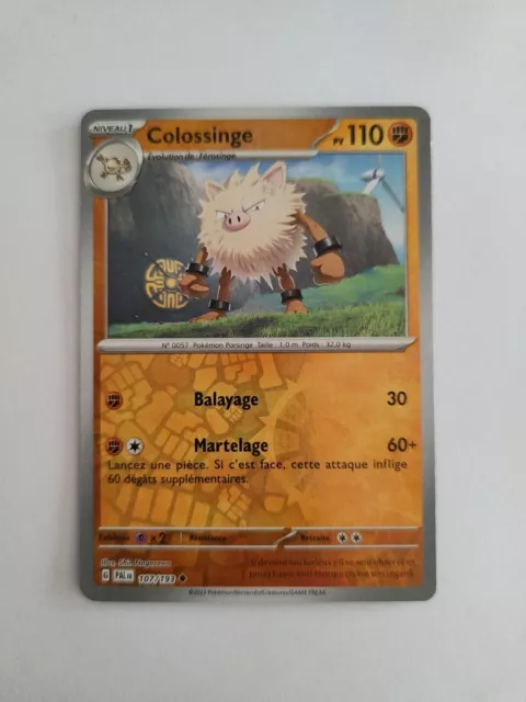 Pokemon Card - Reverse Colossian 107/193 - Paldea Evolutions EV2
