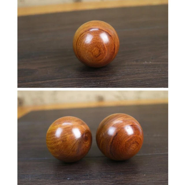 2 Pcs Baoding Balls Hands Massage Rollers Stress Balls Foot Handball Fitness 3