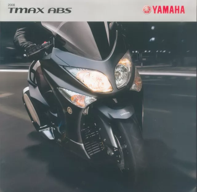 Yamaha TMAX ABS Prospekt 2008 brochure prospectus Katalog Motorroller Roller