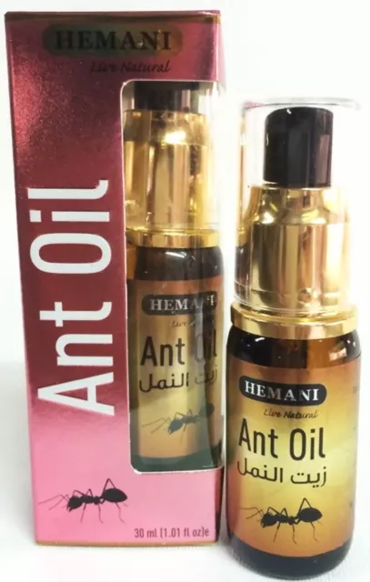 Hemani Ameisen Öl 30ml Ant Oil *Haarentfernung Enthaarung Haut Enthaarungscreme*