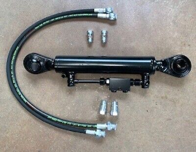 Category 2 Hydraulic Top Link 18 15/16"-27 3/16"  2" Bore With 5800 PSI Hose Kit