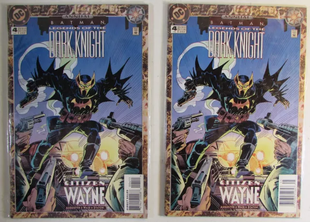 Batman Legends of the Dark Knight Annual Lot of 2 #4 x2 DC (1994) Comics