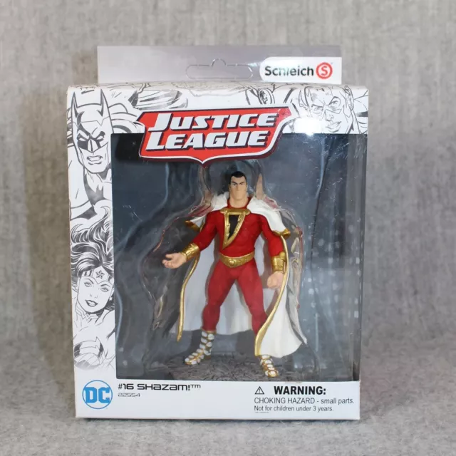 SCHLEICH Shazam! #16 Justice League Hand Painted Figurine Toy New Sealed Boxed