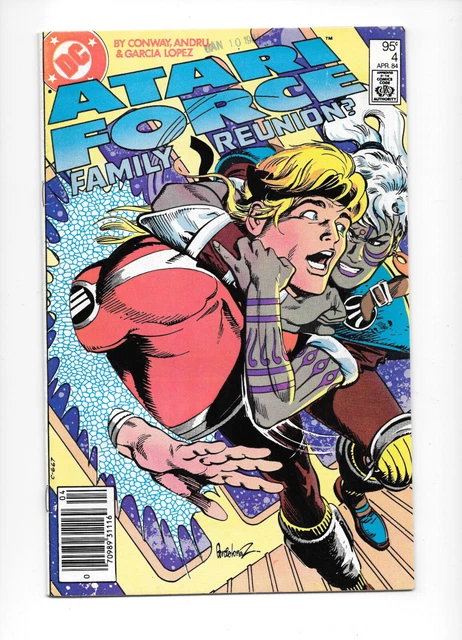 Atari Force #4B 1984 VF Newsstand Canadian Price Variant DC Comics