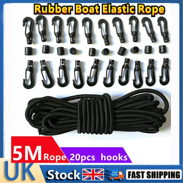 5 Meters Strong Elastic Rope Bungee Shock Cord Stretch String