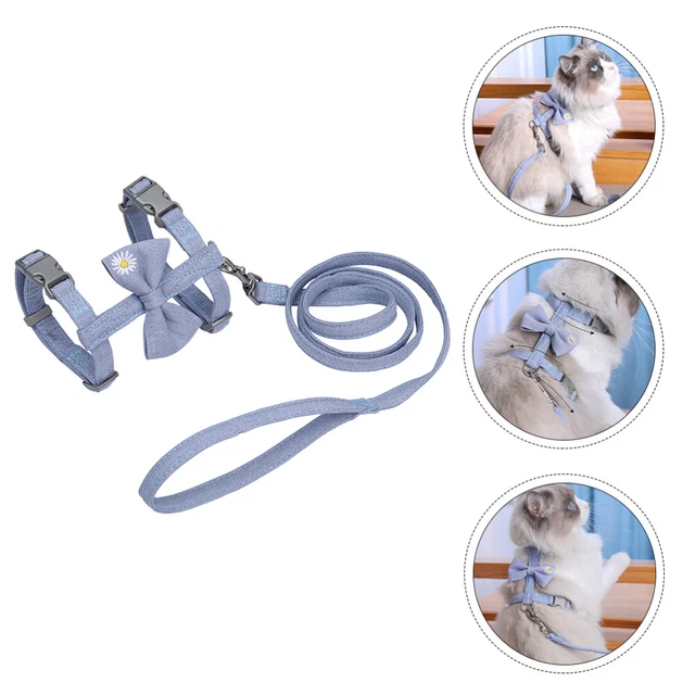 Collare per gatto jogging stoviglie da jogging per cani gilet da corsa