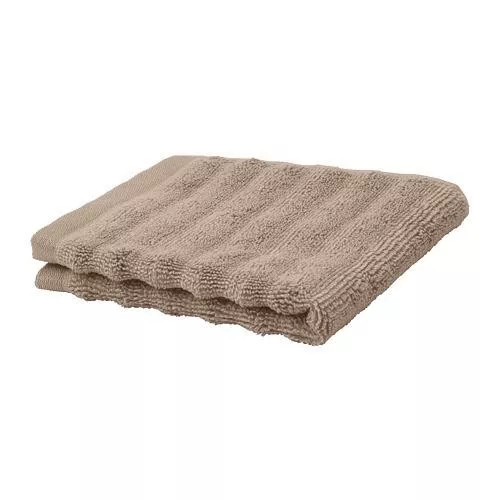 MARIATHERES Dish towel, stripe/gray beige, 20x28 - IKEA