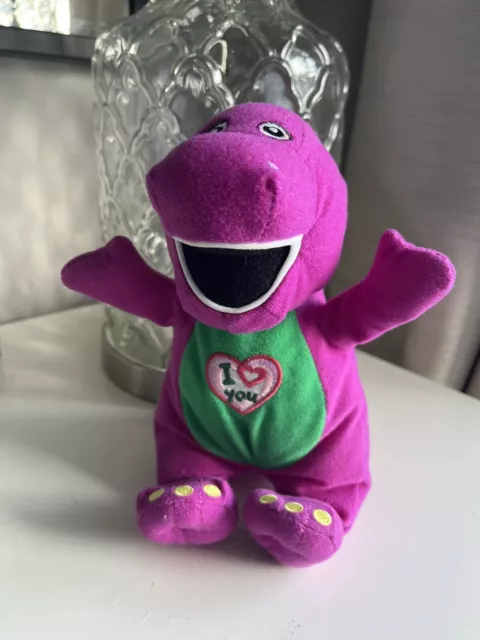 Barney The Purple Dinosaur Sings 'I Love You' Soft Plush Toy Retro  Collectable £14.90 - Picclick Uk