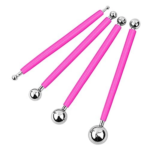 Stainless Steel Dotting Tools Set - Fondant Sugar Craft Kit